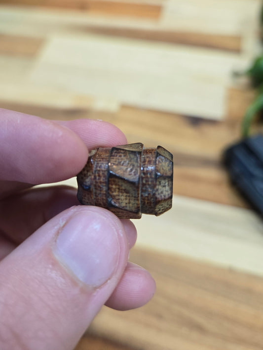 Scorched Micarta EDC Bead #3